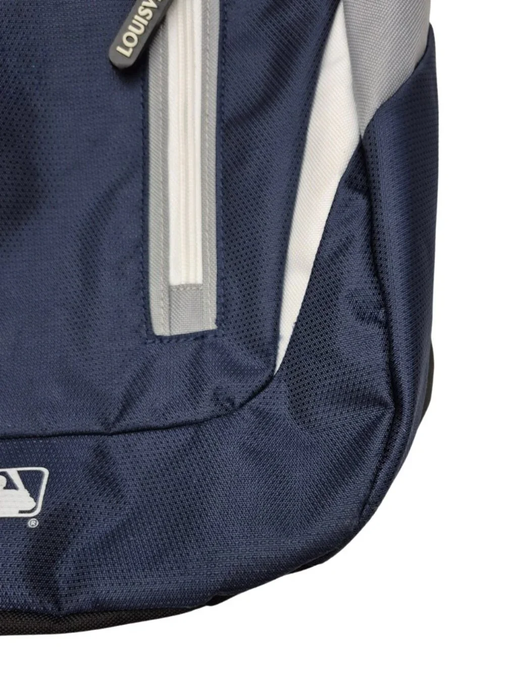 New York Yankees Louisville Slugger Genuine Backpack Navy Blue Gray